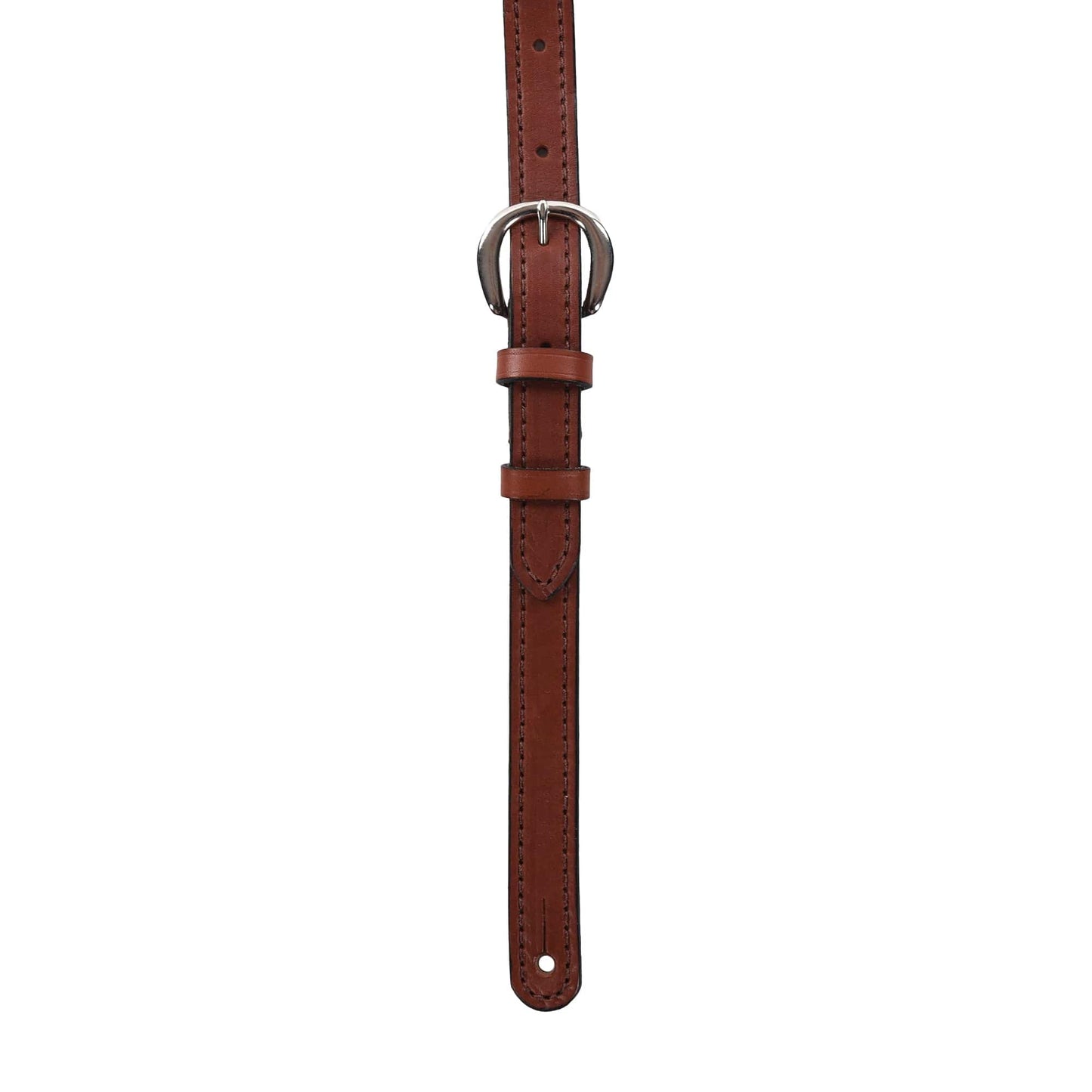 El Dorado Vintage Plain 1" Small Leather Strap Brown Accessories / Straps