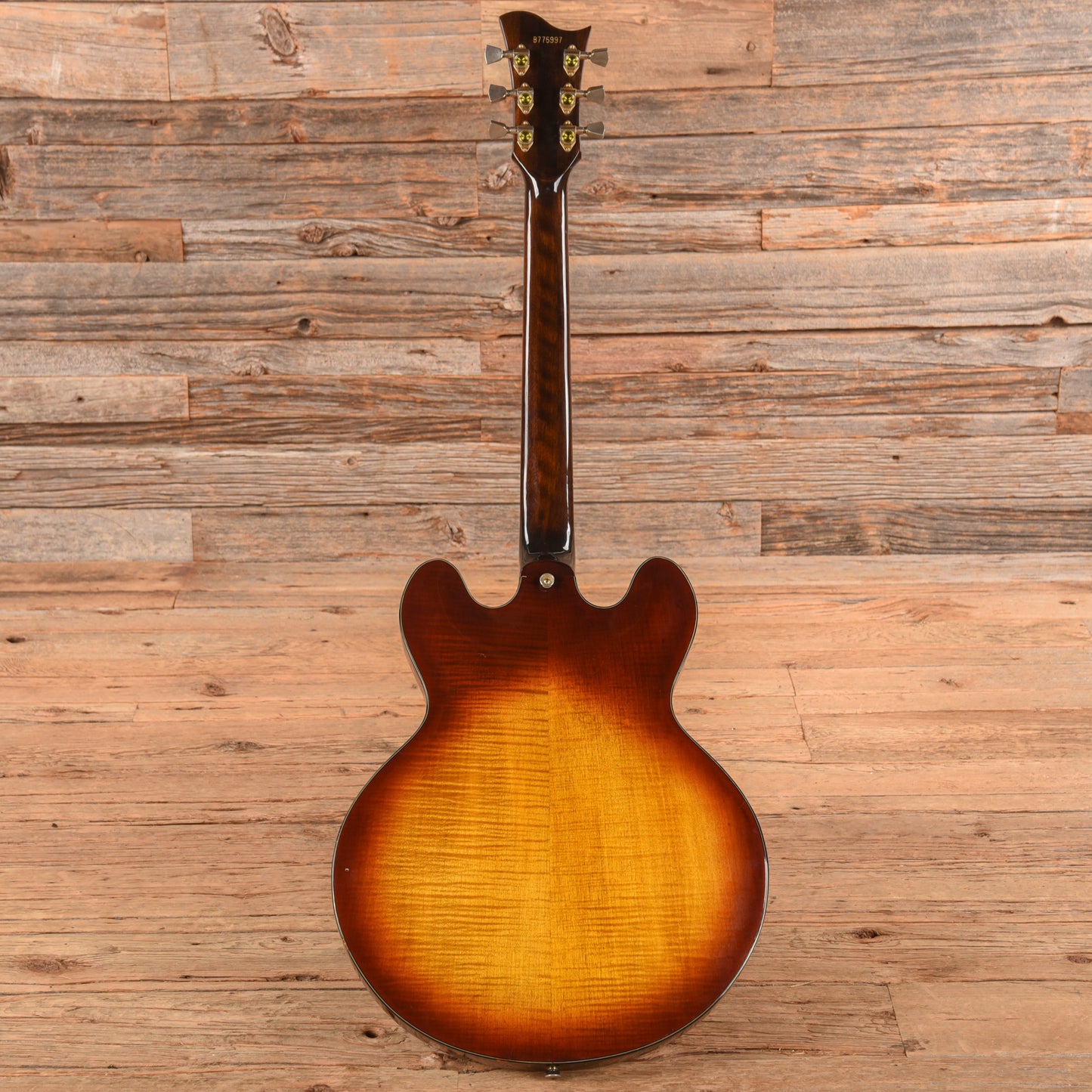 Electra X410 Sunburst Electric Guitars / Semi-Hollow