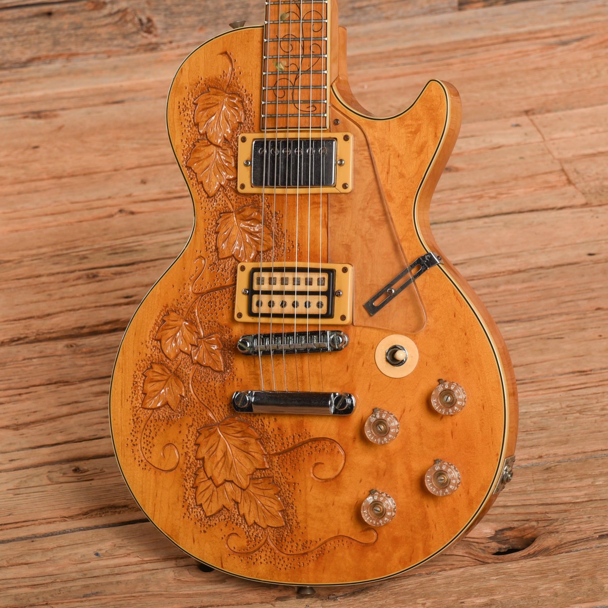 Electra Model 2258 Super Magnum Natural 1970s Electric Guitars / Solid Body