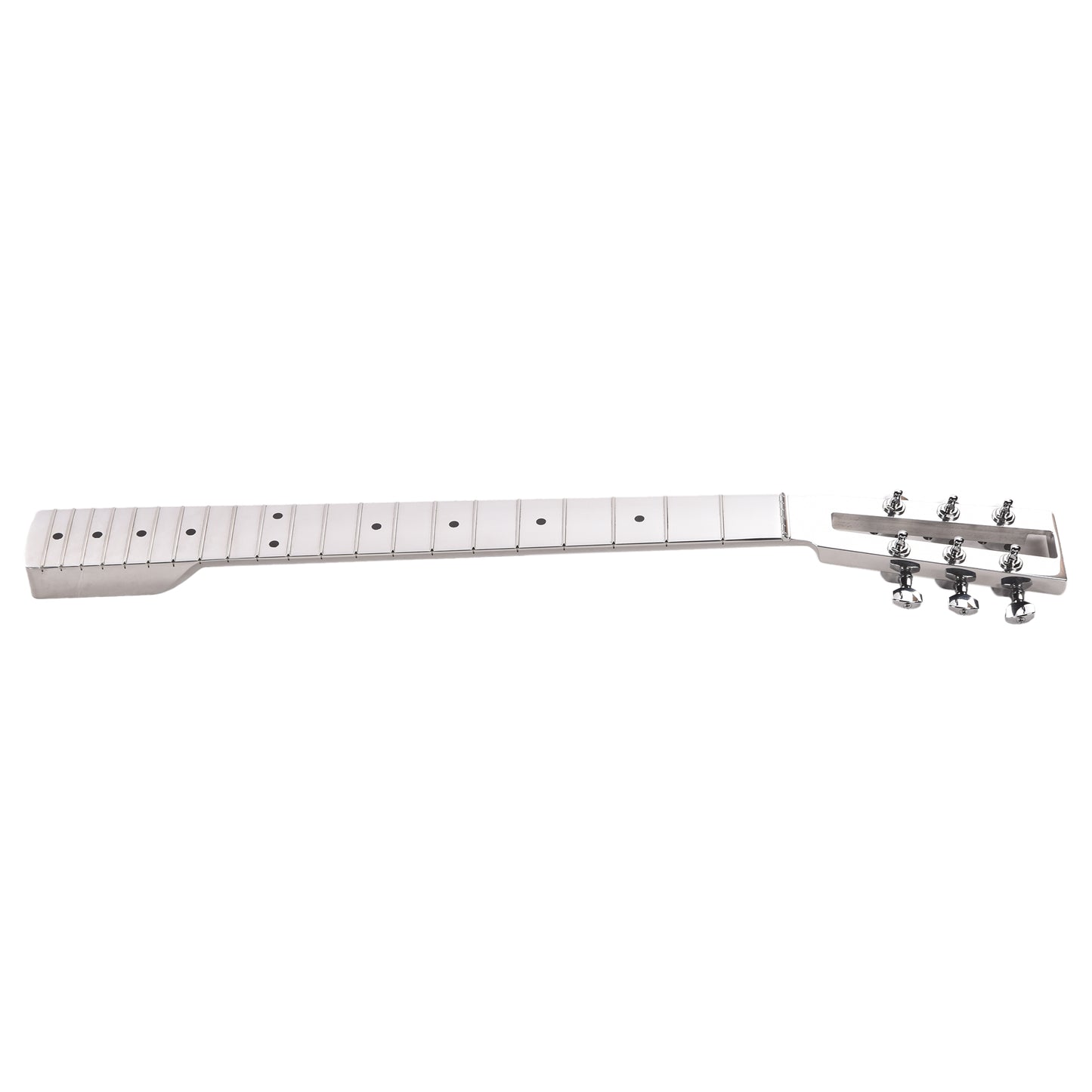 Electrical Guitar Company 25.5" Scale Round Heel Aluminum Bolt-On Neck Parts / Guitar Parts / Necks