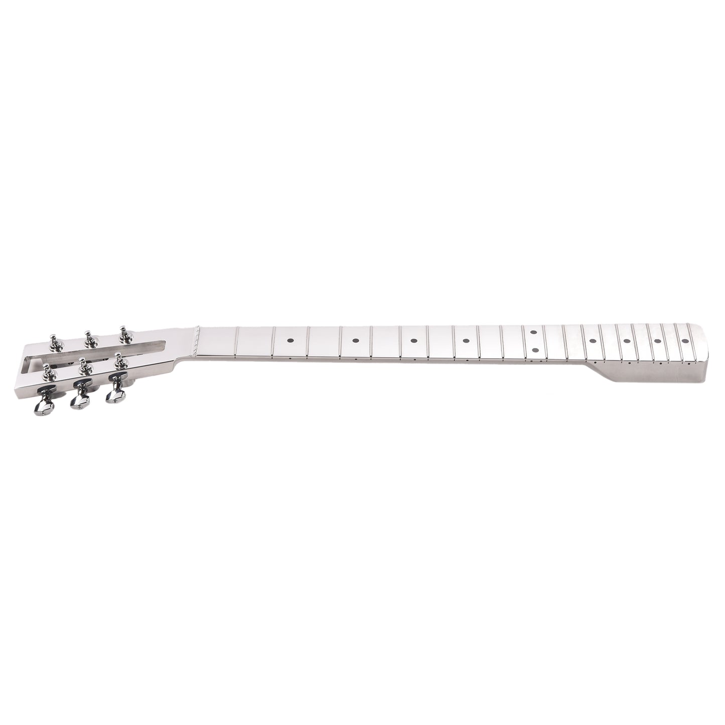 Electrical Guitar Company 25.5" Scale Round Heel Aluminum Bolt-On Neck Parts / Guitar Parts / Necks