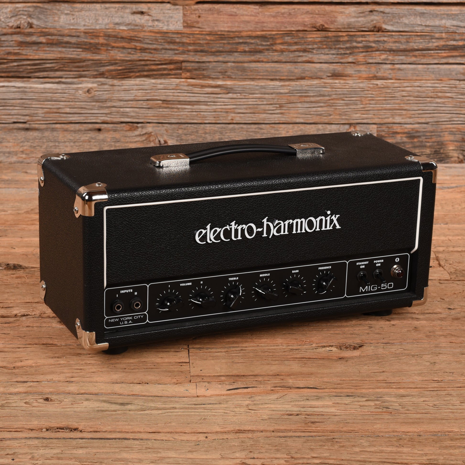 Electro-Harmonix MIG-50 2-Channel 50-Watt Guitar Amp Head Amplifiers