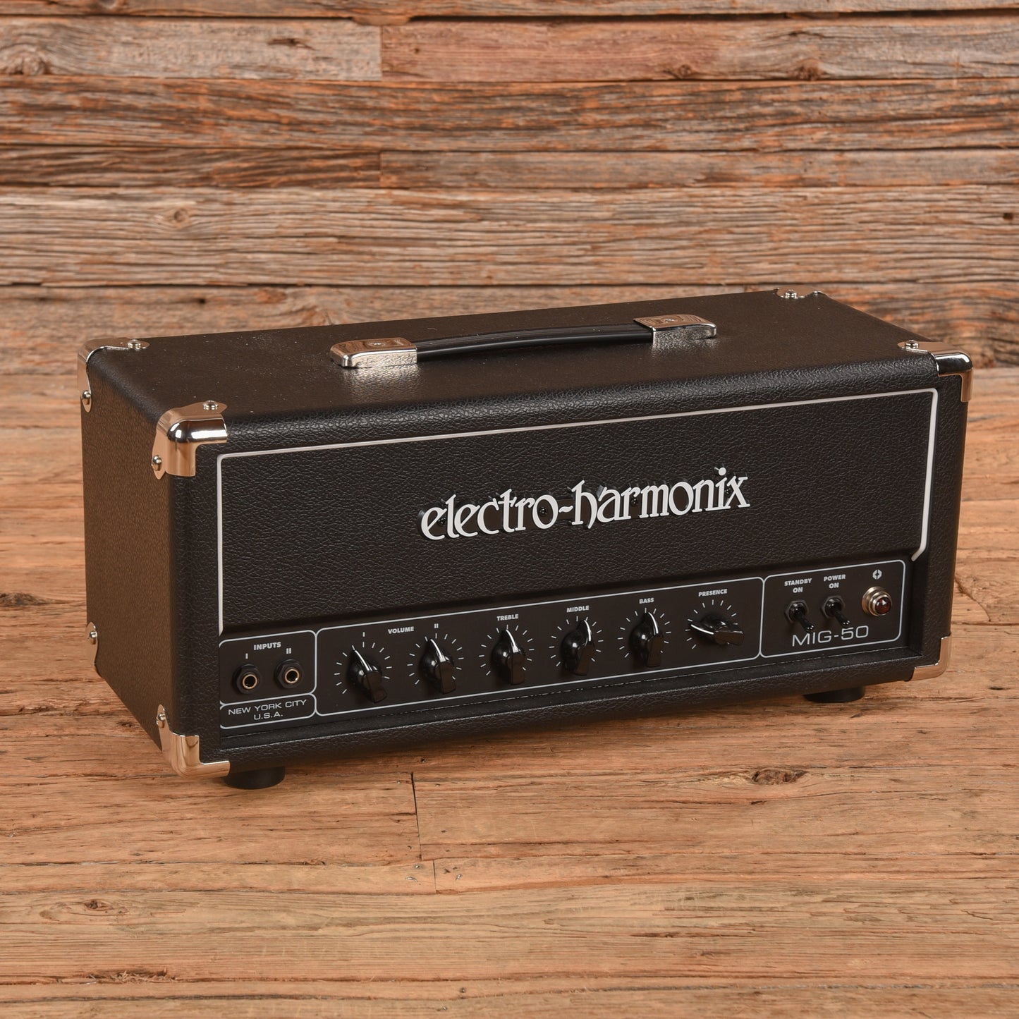 Electro-Harmonix MIG-50 2-Channel 50-Watt Tube Guitar Amp Head Amplifiers