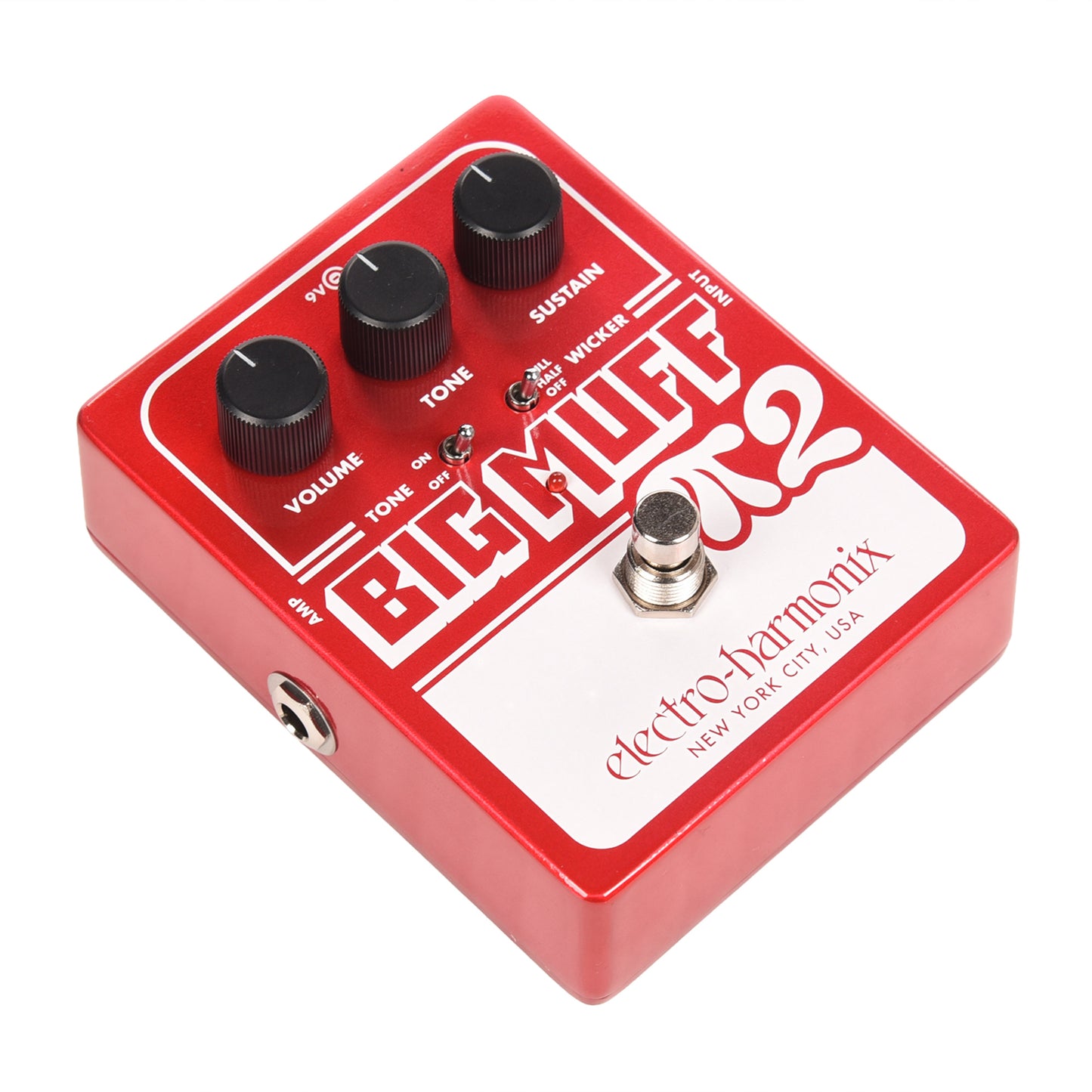 Electro-Harmonix Big Muff Pi 2 w/Tone Wicker Fuzz Pedal Effect Pedals