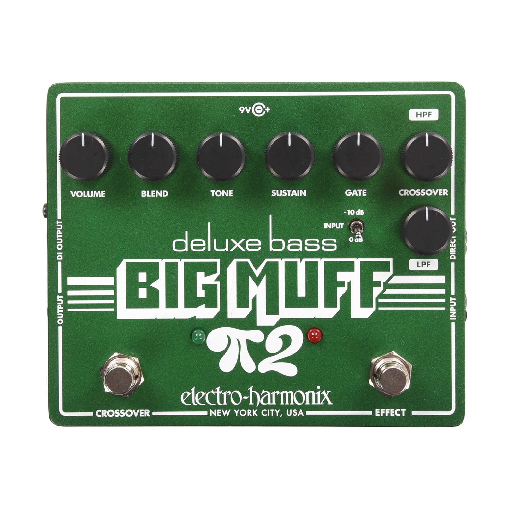 Electro-Harmonix Deluxe Bass Big Muff Pi 2 Distortion/Sustainer Effect Pedals