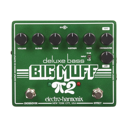Electro-Harmonix Deluxe Bass Big Muff Pi 2 Distortion/Sustainer Effect Pedals
