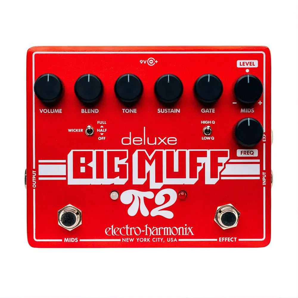 Electro Harmonix Deluxe Big Muff Pi 2 Fuzz Pedal Effect Pedals