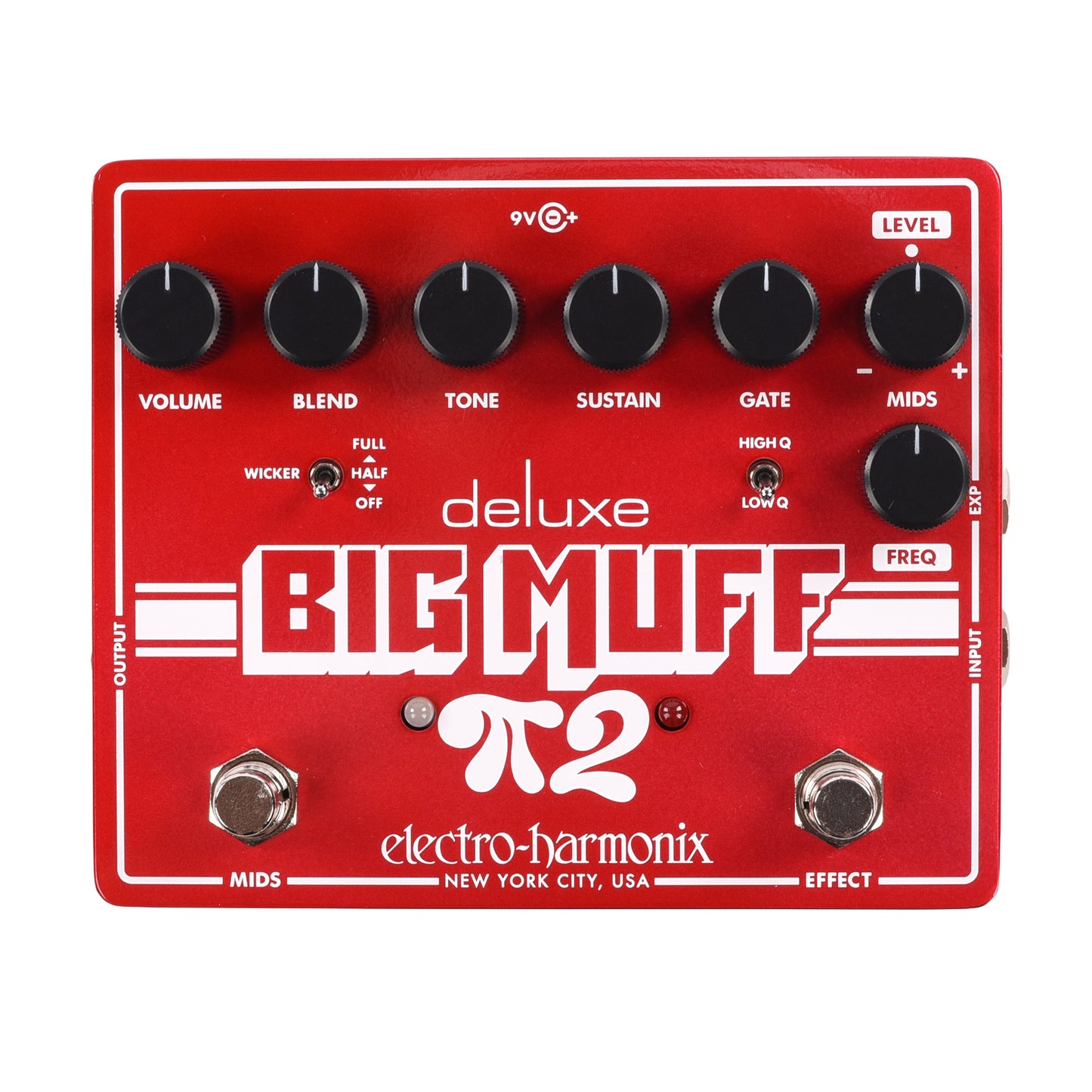 Electro Harmonix Deluxe Big Muff Pi 2 Fuzz Pedal Effect Pedals