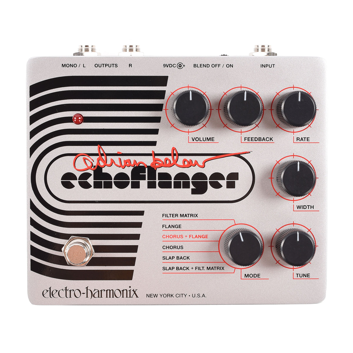 Electro-Harmonix Limited Edition Adrian Belew Echoflanger Pedal Effect Pedals