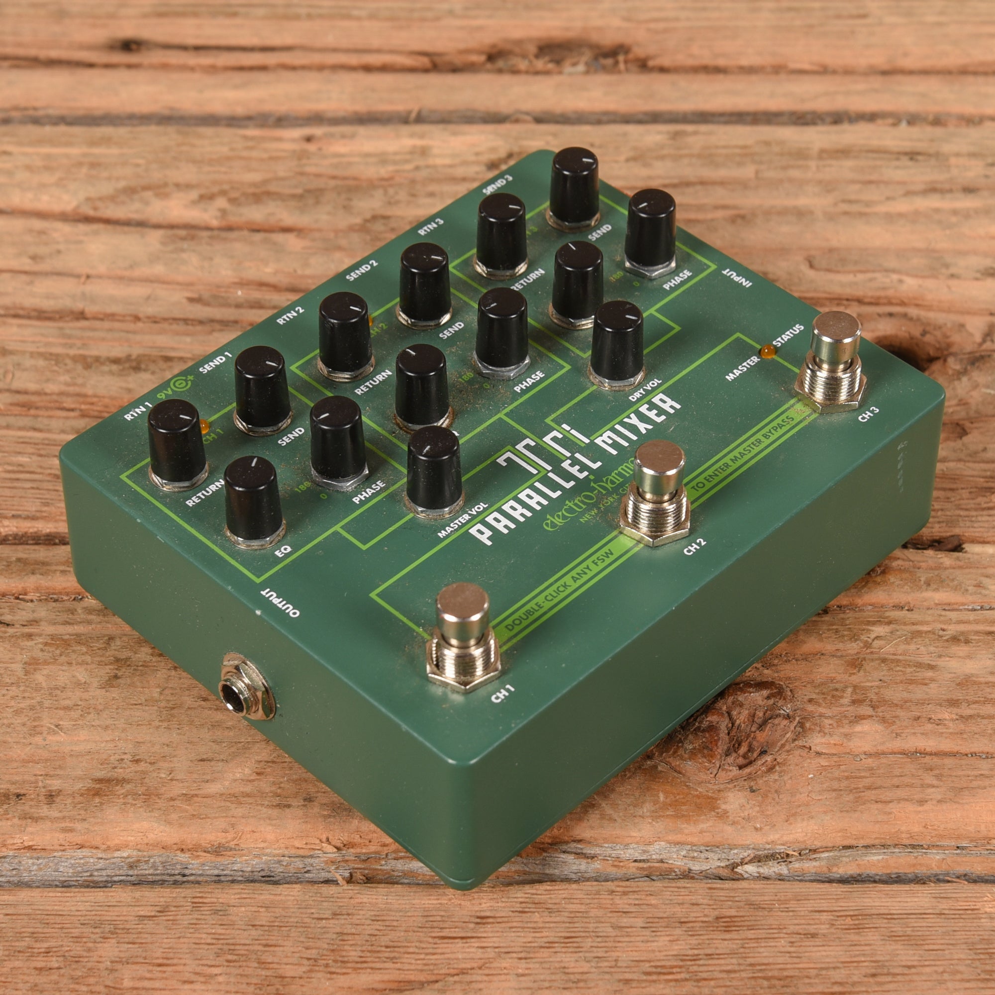 Electro-Harmonix Tri Parallel Mixer Effects Loop Mixer/Switcher ...