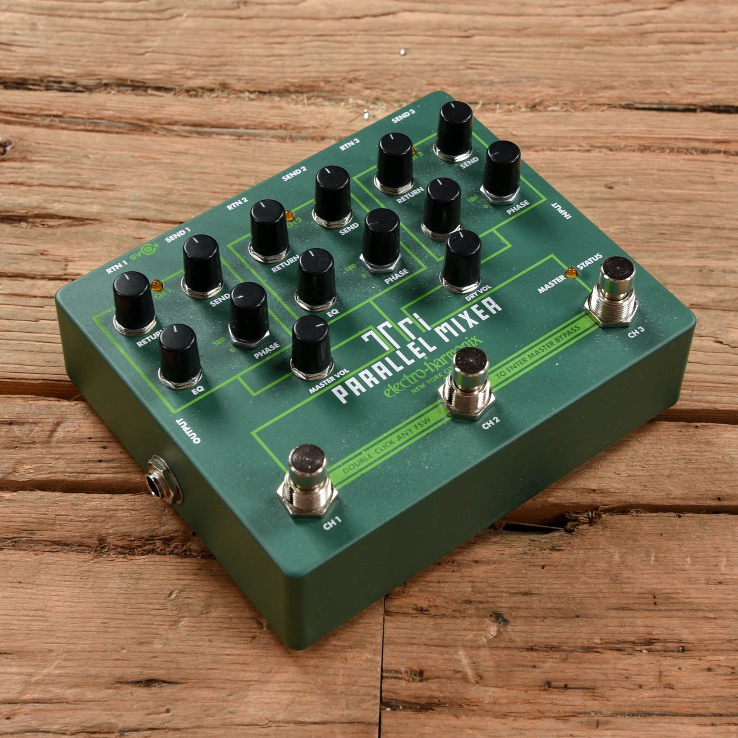 Electro-Harmonix Tri Parallel Mixer Effects Loop Mixer/Switcher Effects and Pedals / Controllers, Volume and Expression