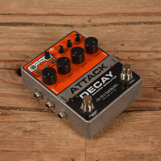 Electro-Harmonix Attack Decay Reverse Tape Simulator Effects and Pedals / Delay
