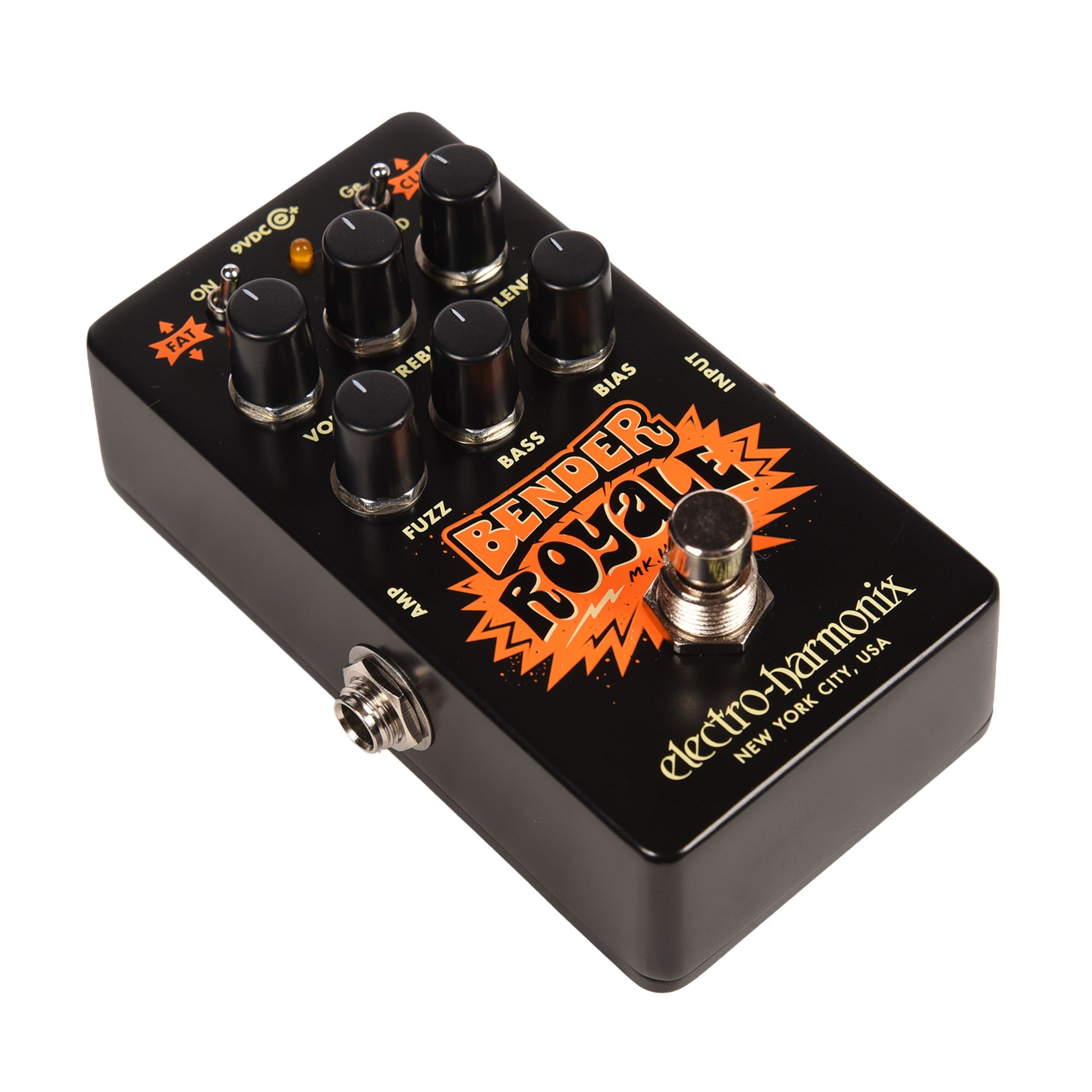 Electro-Harmonix Bender Royale MK III Germanium Fuzz Pedal BlackElectro-Harmonix Bender Royale MK III Germanium Fuzz Pedal Black Effects and Pedals / Fuzz