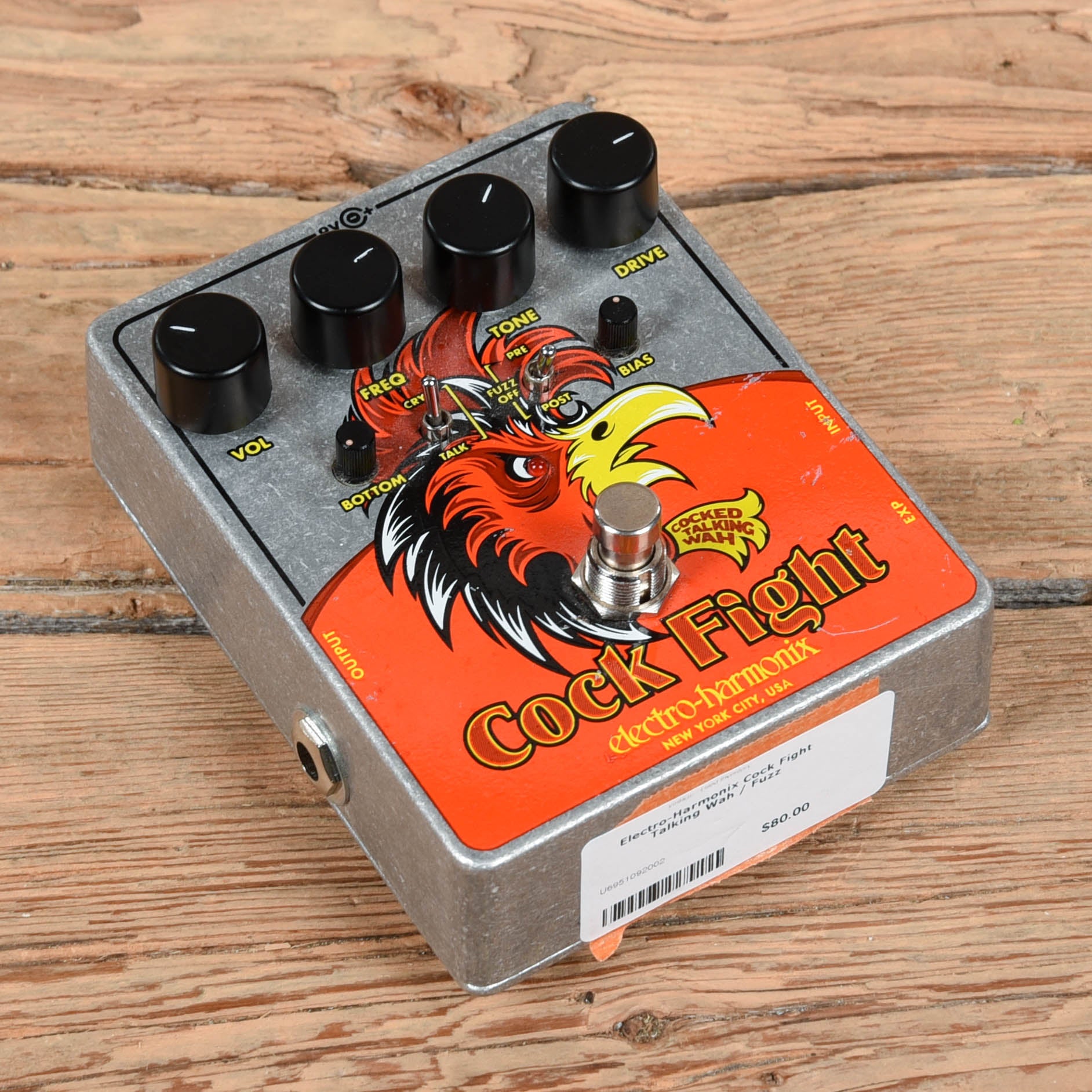 Electro-Harmonix Cock Fight Talking Wah / Fuzz Effects and Pedals / Fuzz