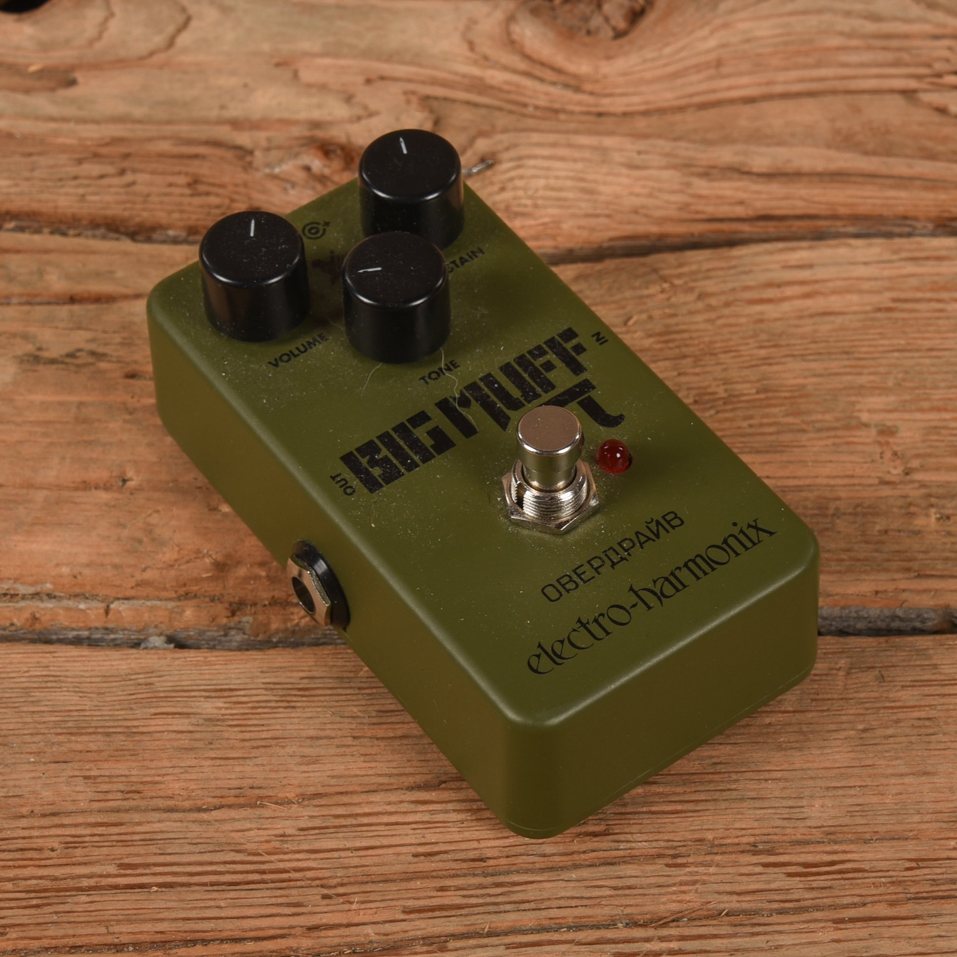 Electro-Harmonix Green Russian Big Muff Distortion/Sustainer Reissue Effects and Pedals / Fuzz