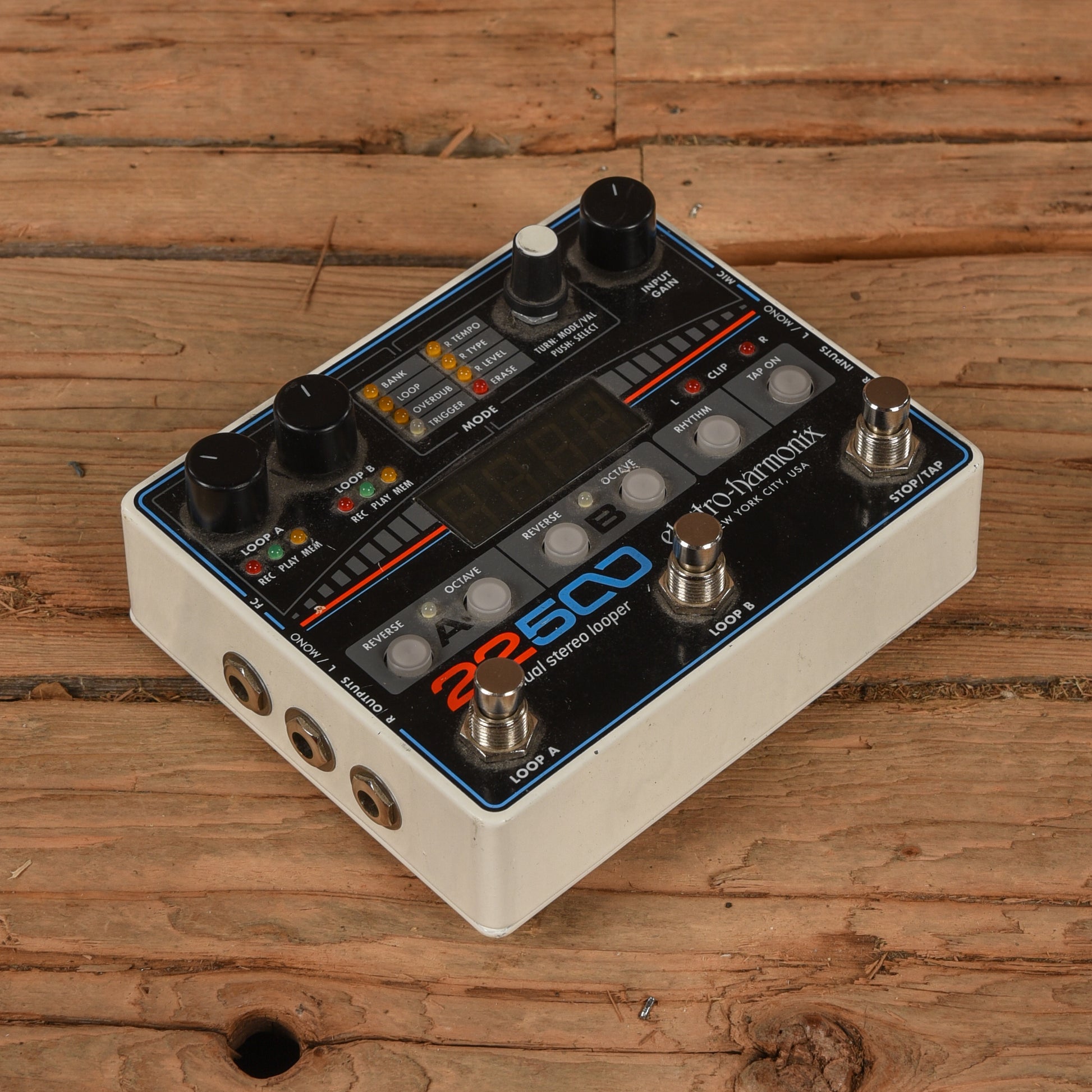 Electro-Harmonix 22500 Dual Stereo Looper Effects and Pedals / Loop Pedals and Samplers