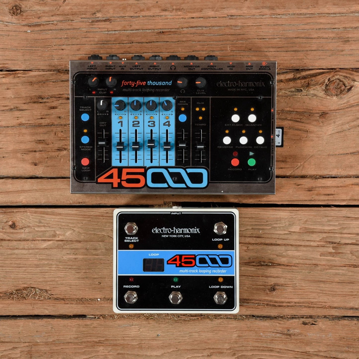 Electro-Harmonix 45000 Stereo Multi-Track Looper w/Foot Controller – Chicago Music Exchange