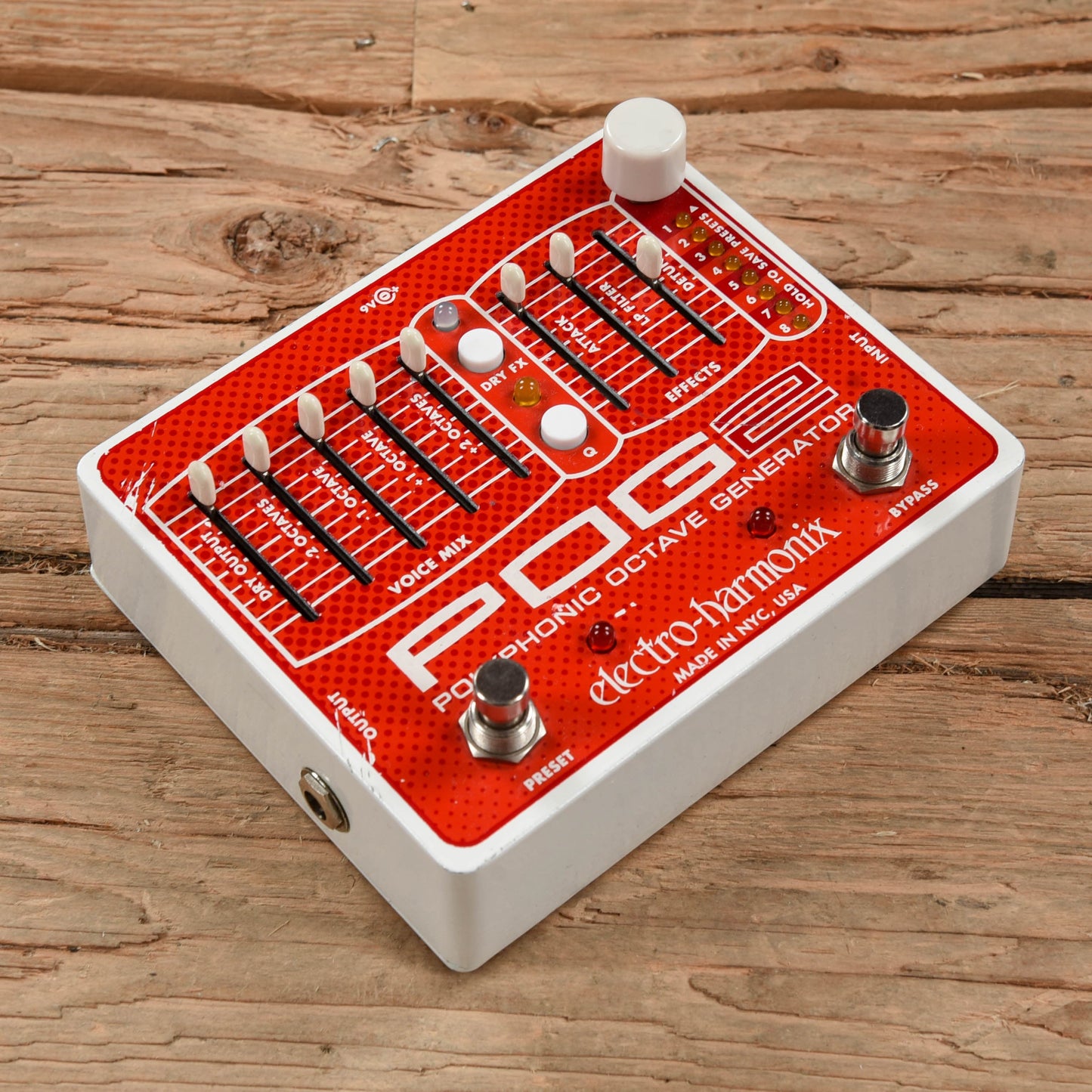 Electro-Harmonix POG 2 Polyphonic Octave Generator Effects and Pedals / Octave and Pitch