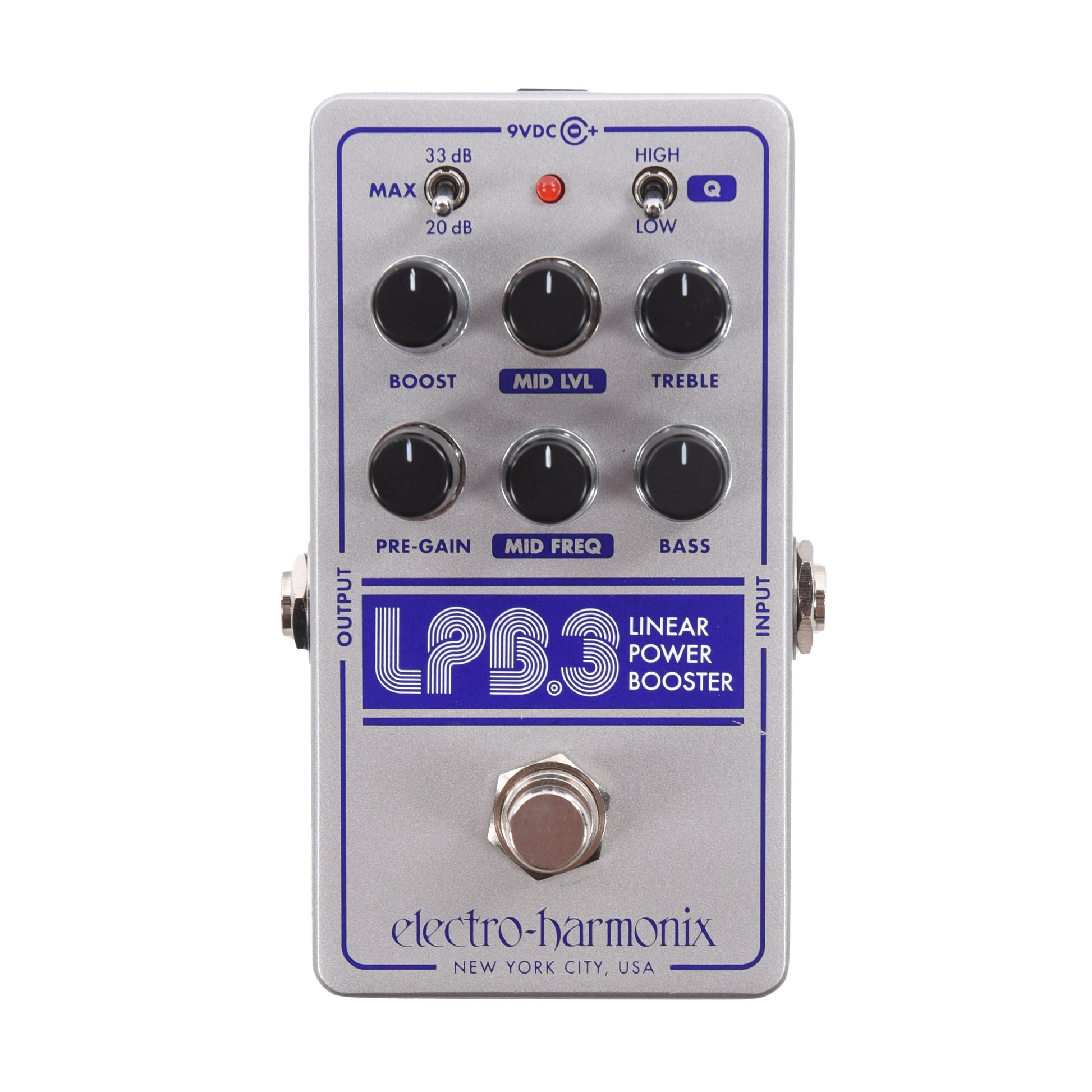 Electro-Harmonix LPB-3 Linear Power Booster & EQ Pedal Effects and Pedals / Overdrive and Boost
