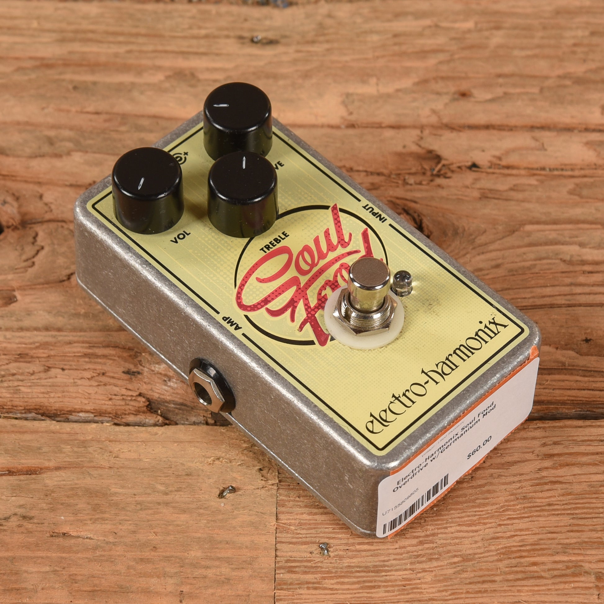 Electro-Harmonix Soul Food Overdrive w/Germanium Mod Effects and Pedals / Overdrive and Boost