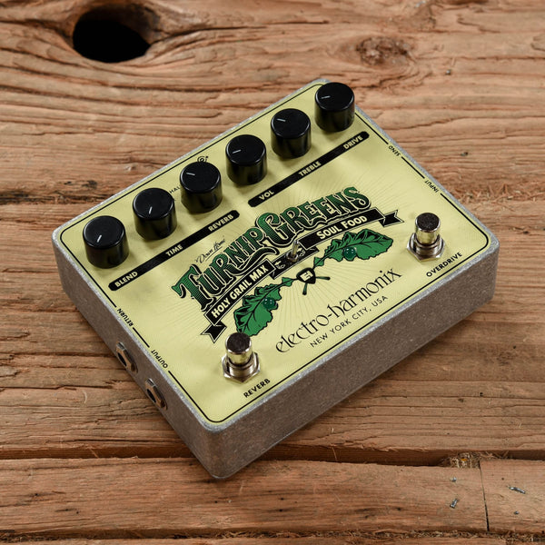 ElectroHarmonix Turnip Greens MultiEffects Pedal w/Soul Food & Holy