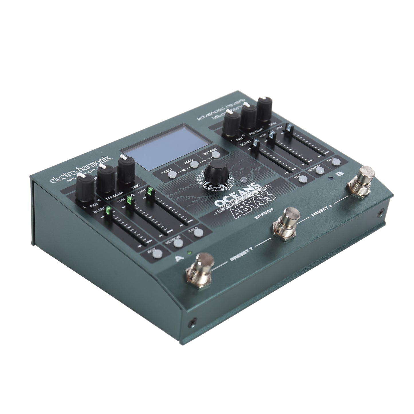 Electro-Harmonix Oceans Abyss Advanced Reverb Laboratory Pedal Effects and Pedals / Reverb