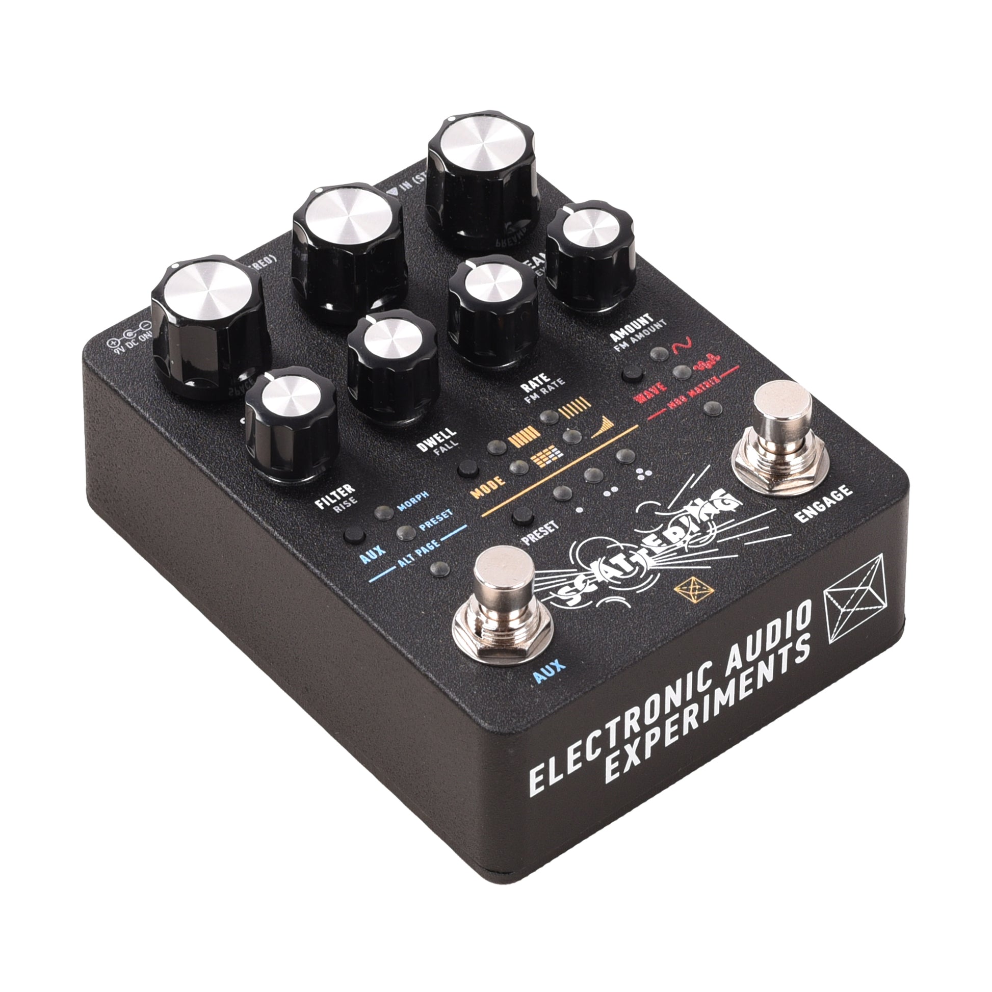 Electronic Audio Experiments Scattering Stereo Reverb Effect Pedals