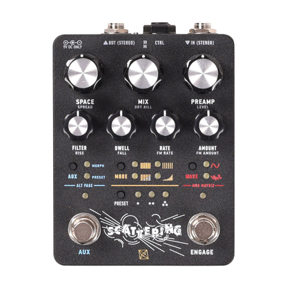 Electronic Audio Experiments Scattering Stereo Reverb Effect Pedals