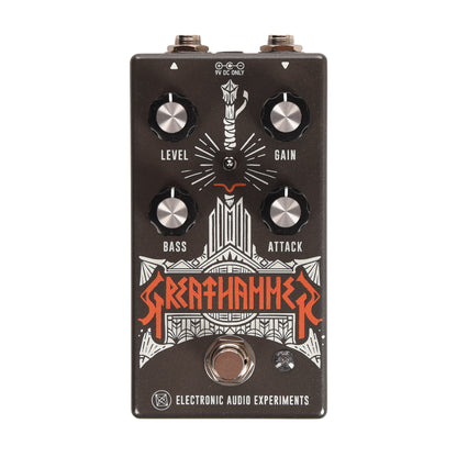 Electronic Audio Experiments Greathammer Bass Drive Pedal Effects and Pedals / Bass Pedals