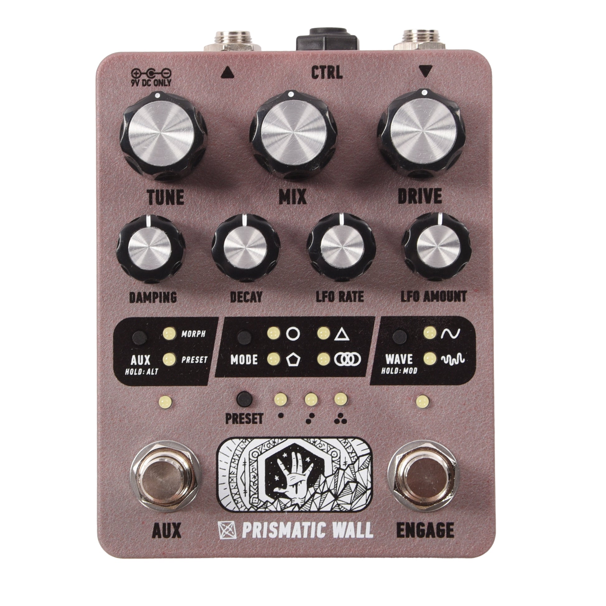 Electronic Audio Experiments Prismatic Wall Sympathetic Resonator Pedal Effects and Pedals / Guitar Synths