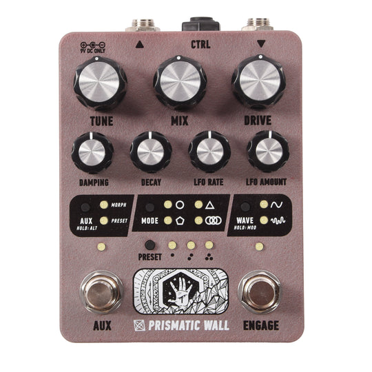 Electronic Audio Experiments Prismatic Wall Sympathetic Resonator Pedal Effects and Pedals / Guitar Synths