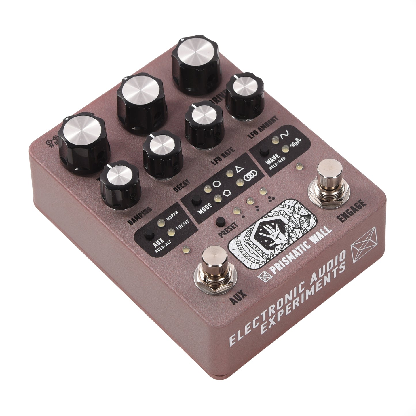 Electronic Audio Experiments Prismatic Wall Sympathetic Resonator Pedal Effects and Pedals / Guitar Synths