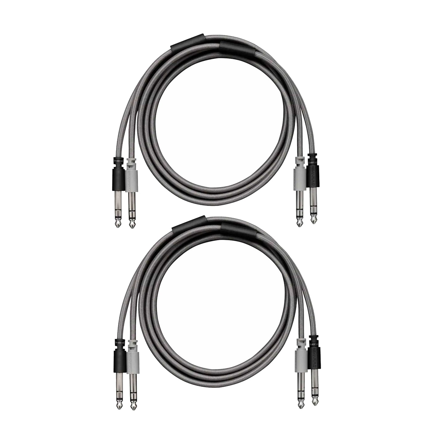 Elektron CA-30-TW Twin Balanced TRS 1/4" Cable 10' 2 Pack Bundle Accessories / Cables