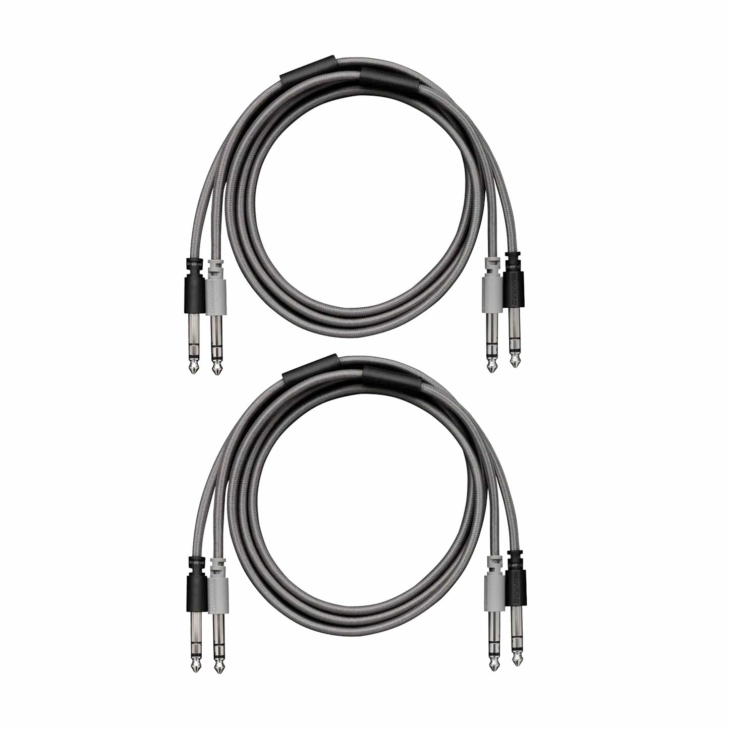Elektron CA-45-TW Twin Balanced TRS 1/4" Cable 15' 2 Pack Bundle Accessories / Cables