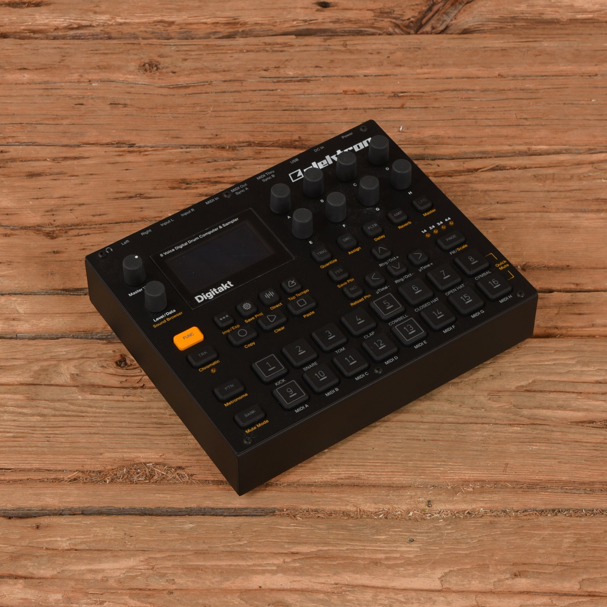 Elektron Digitakt 8-Voice Digital Drum Machine & Sampler Keyboards and Synths / Drum Machines