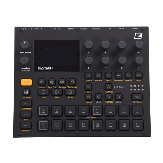 Elektron Digitakt II Digital Drum Machine & Sampler Keyboards and Synths / Drum Machines