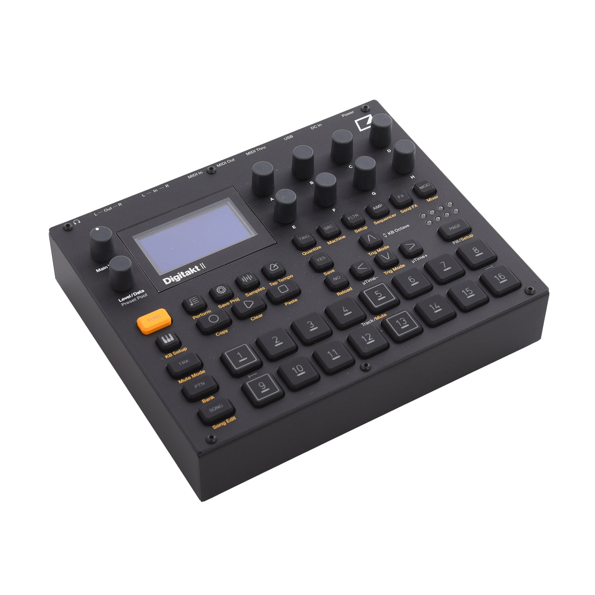 Dampler Machine Elektron Digitakt II Digital Drum Machine & Sampler – Chicago Music ...
