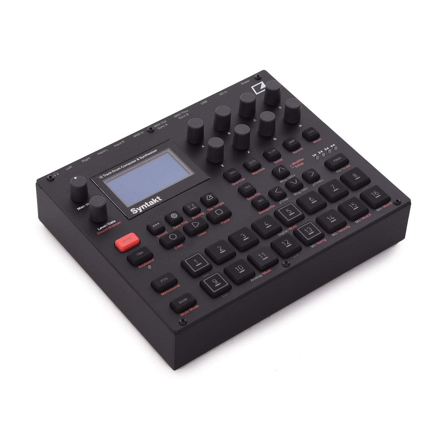 Elektron Syntakt 12 Track Drum Computer & Synthesizer Keyboards and Synths / Drum Machines