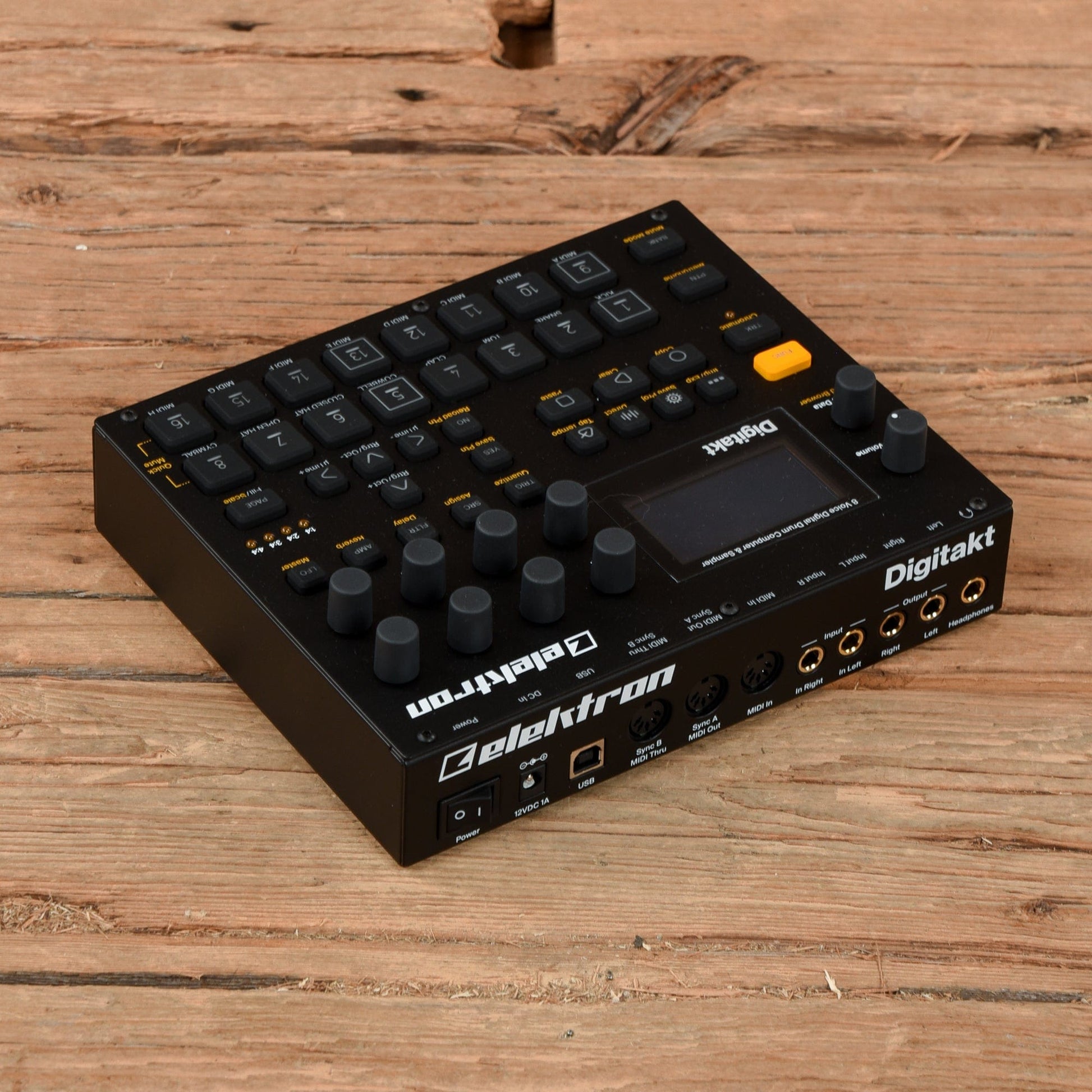 Elektron Digitakt 8-Voice Digital Drum Computer/Sampler w/ Lid ...