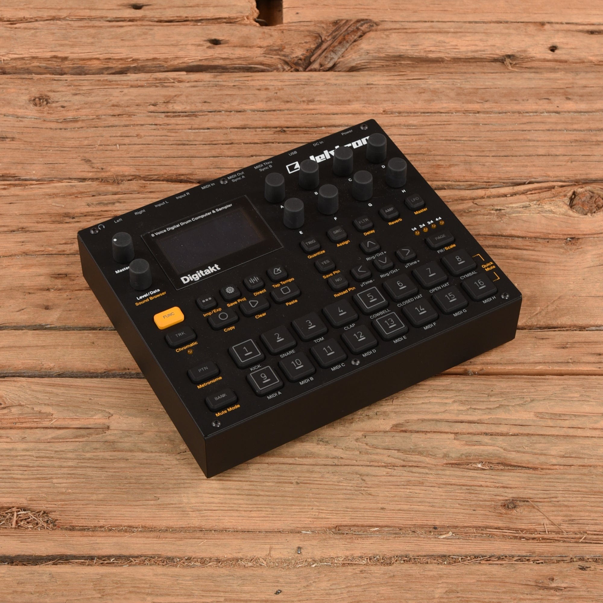 Elektron Digitakt Eight-Voice Digital Drum Computer/Sampler – Chicago ...