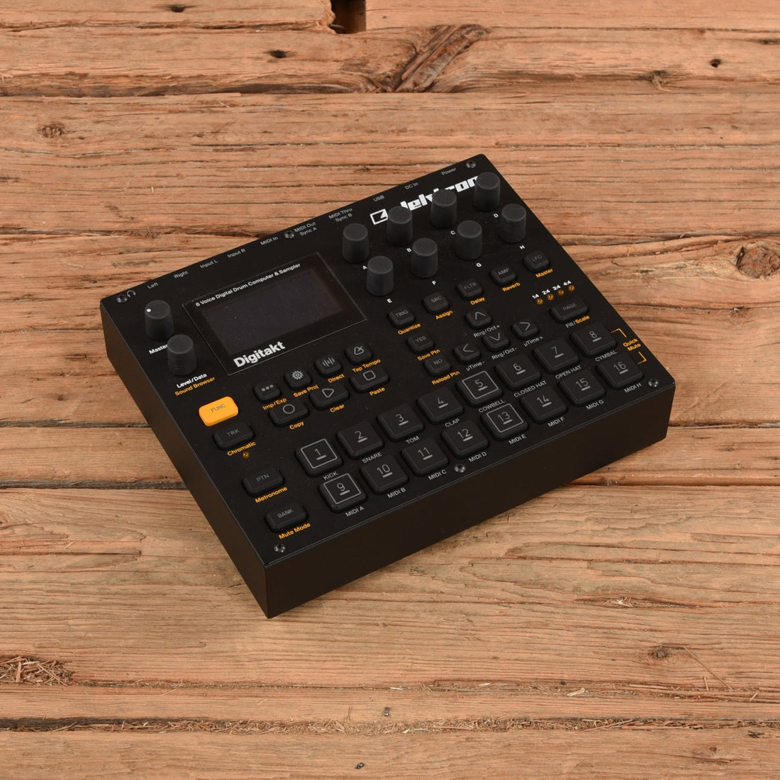 Elektron Digitakt Eight-Voice Digital Drum Computer/Sampler – Chicago ...