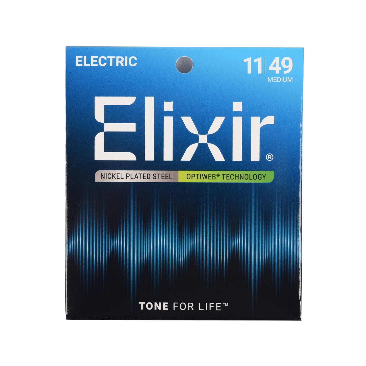 Elixir 19102 Optiweb Electric Guitar Strings Medium 11-49 Accessories / Strings / Guitar Strings
