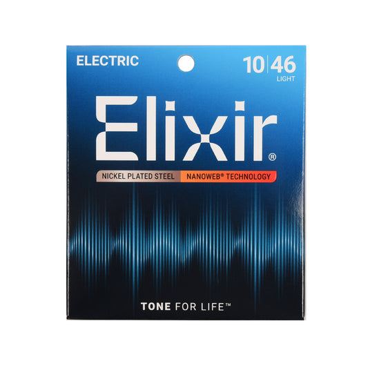 Elixir Light Nanoweb Electric Guitar Strings 10-46 Accessories / Strings / Guitar Strings