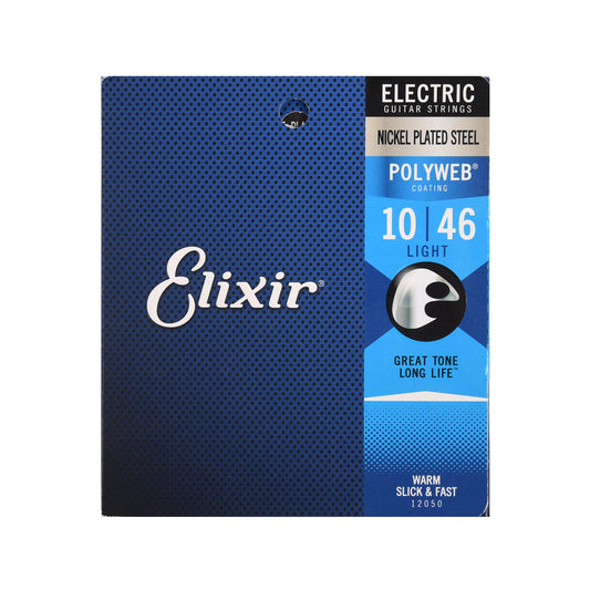 Elixir Light Polyweb Electric Guitar Strings 10-46 Accessories / Strings / Guitar Strings