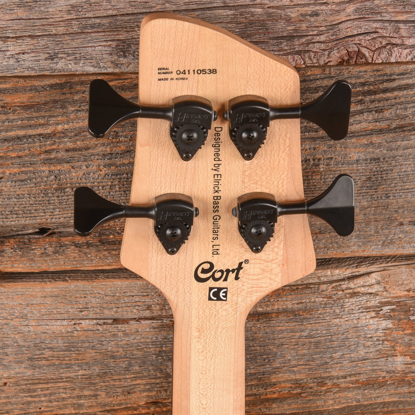 Elrick Cort RB4 Natural Bass Guitars / 4-String