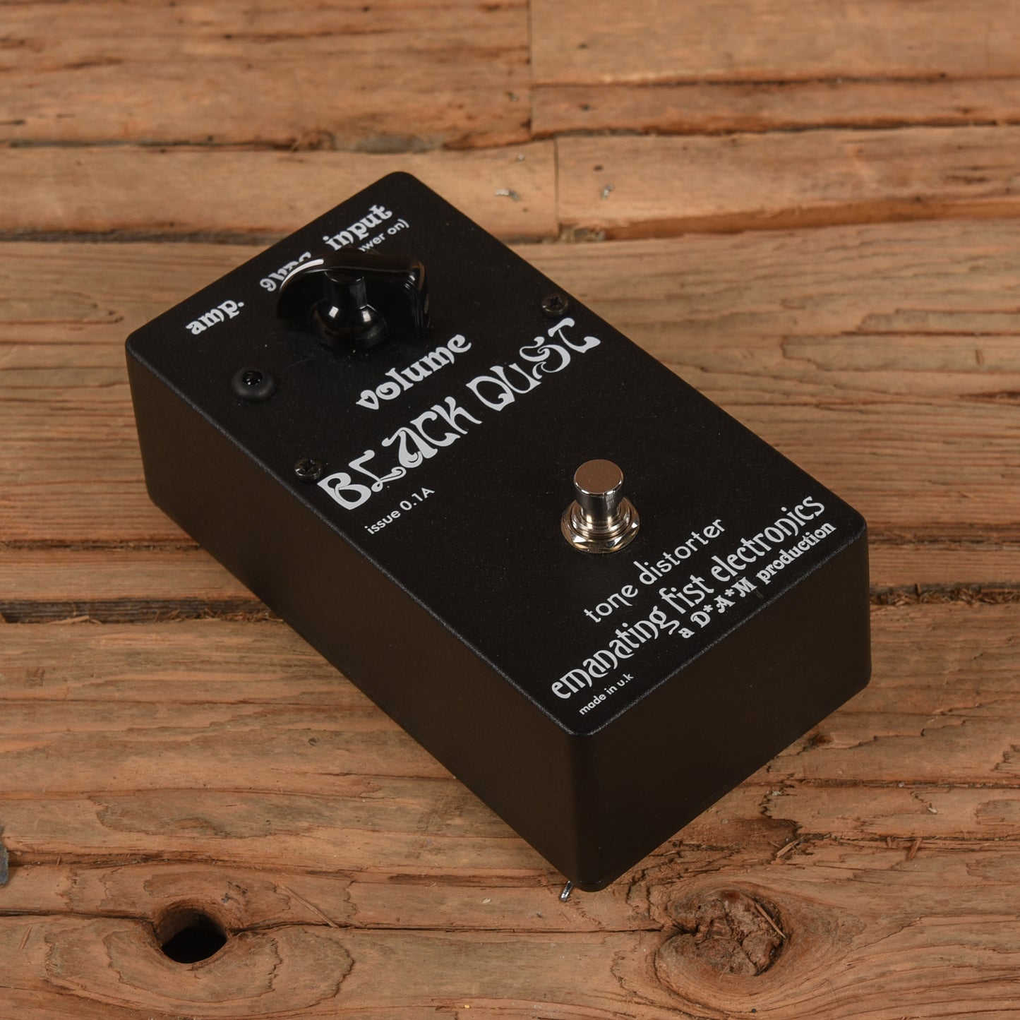Emanating Fist Electronics Black Dust Effects and Pedals / Fuzz