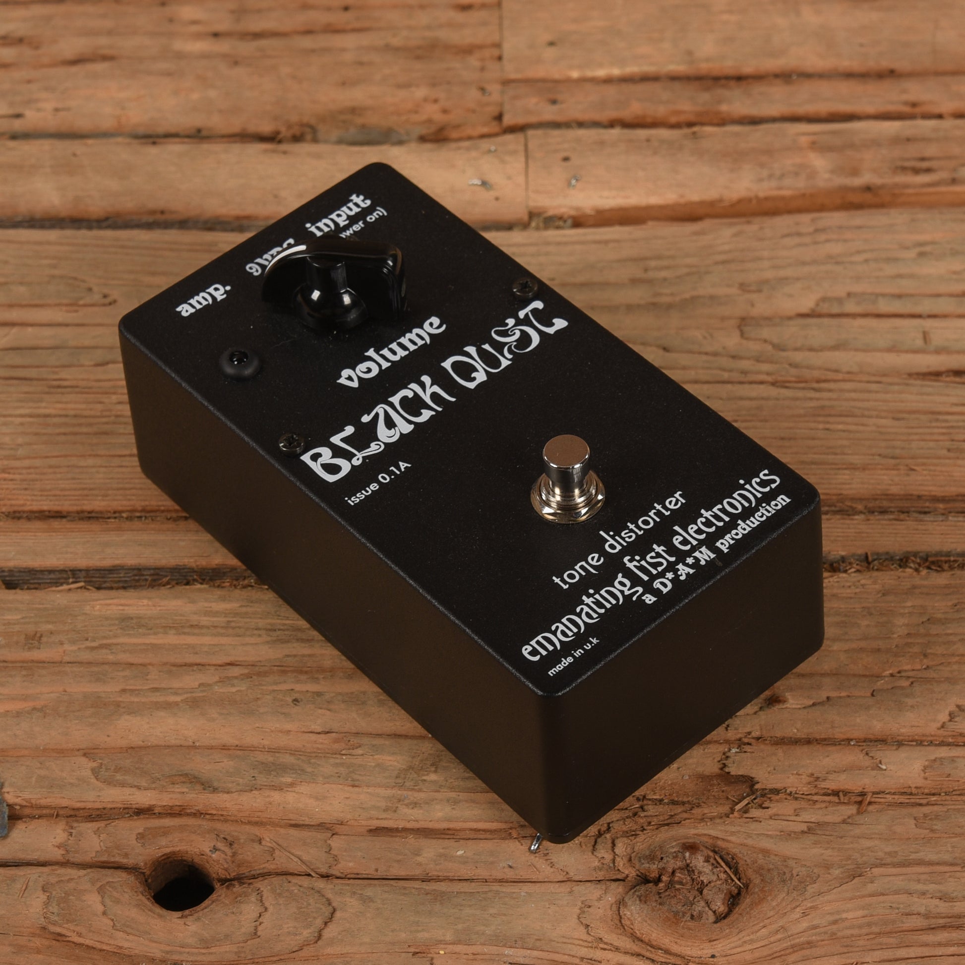 Emanating Fist Electronics Black Dust Effects and Pedals / Fuzz