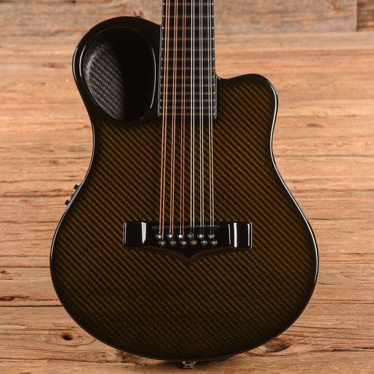 Emerald Amicus Black Acoustic Guitars / Dreadnought