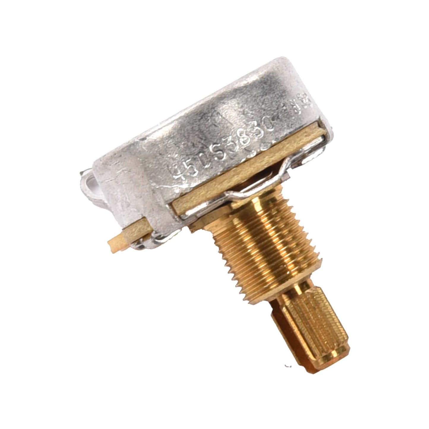 Emerson 250K-OHM CTS Audio Taper 0.375" Short Split Shaft Pro Potentiometer (+/- 8% Tol)