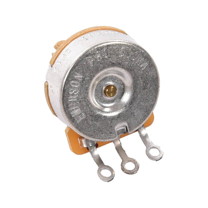 Emerson 500K-OHM CTS Audio Taper 0.375" Short Split Shaft Pro Potentiometer (+/- 8% Toll)